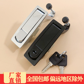 空压机锁 海坦锁具MS606 高压锅炉门锁 2平面锁 机械锁机柜门锁