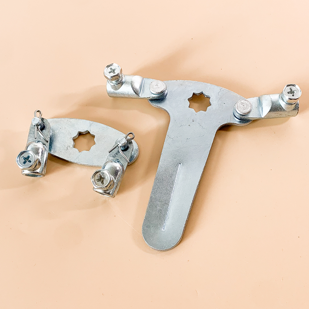 MS818 MS480耳朵片大三点小三点锁片连杆链接片T型耳朵片