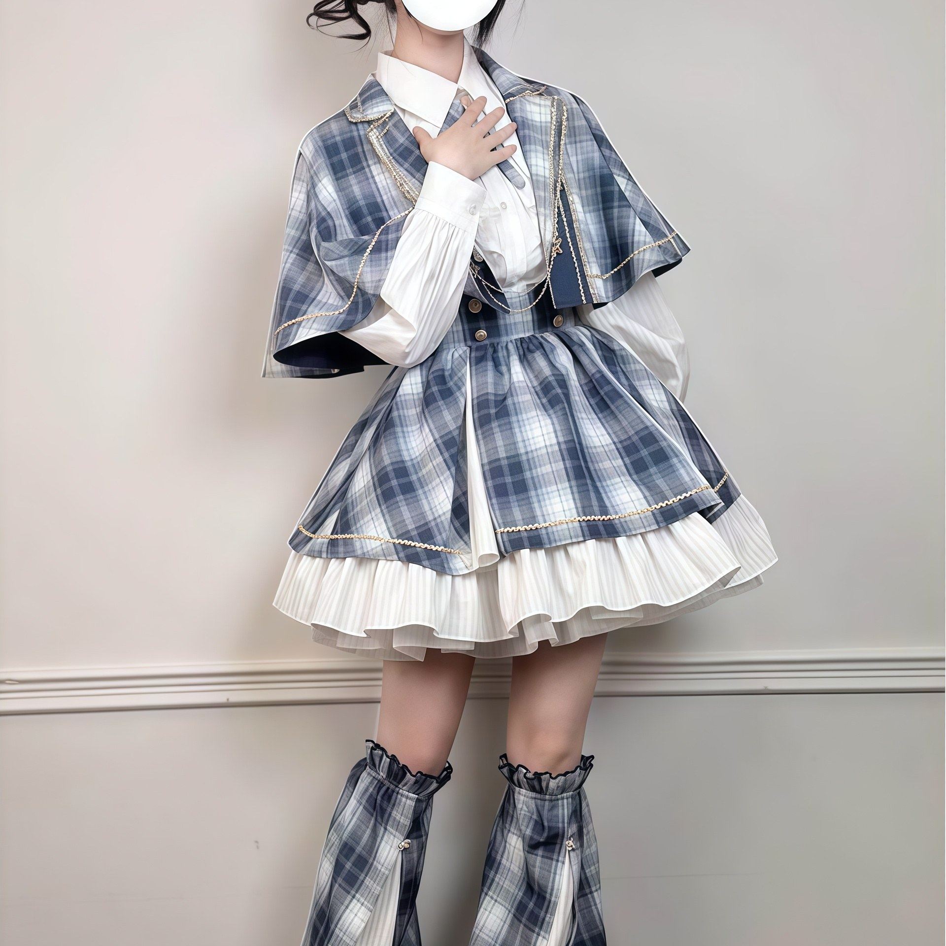 星光小偶像打歌服斗篷套装cos服