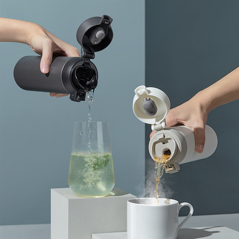 乐扣乐扣保温杯按键旗舰店杯子