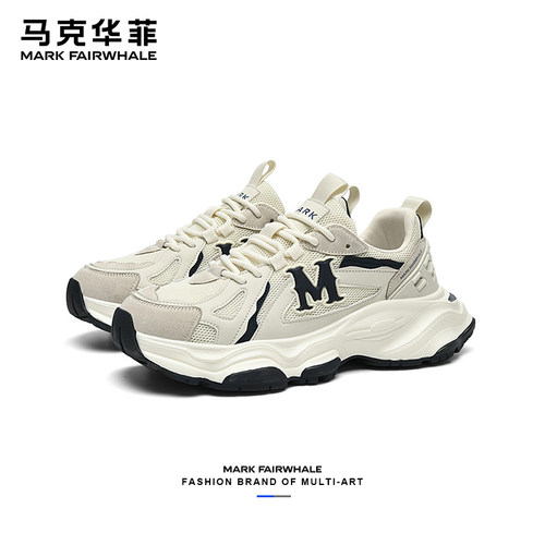 马克华菲女鞋老爹鞋情侣潮鞋跑鞋