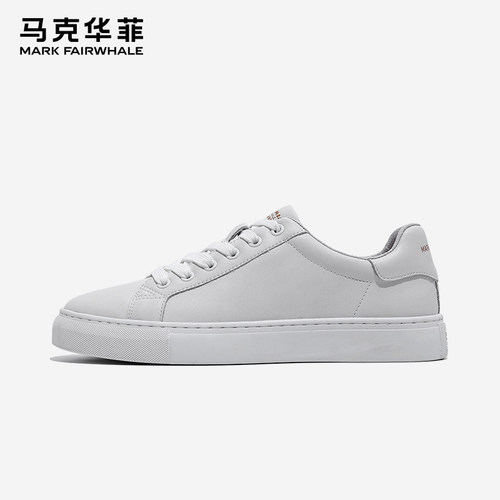 马克华菲潮流百搭小白鞋男