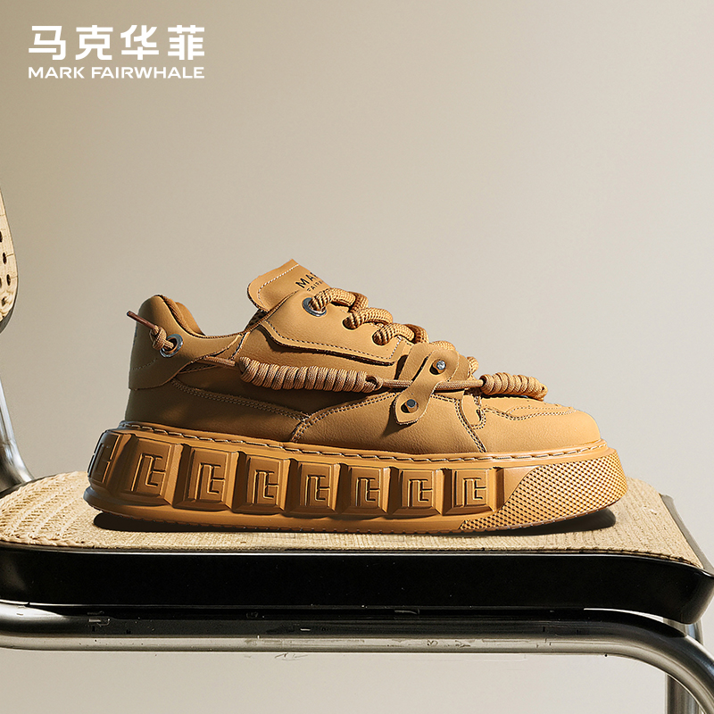 马克华菲百搭潮流韩版低帮休闲鞋