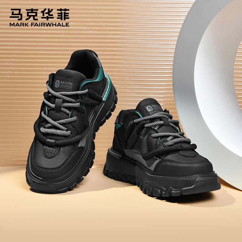 马克华菲休闲鞋增高百搭潮流