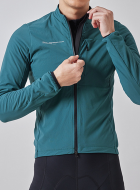 SPEXCEL速湃三季防风抓绒保暖透气骑行服自行车防风便携外套男