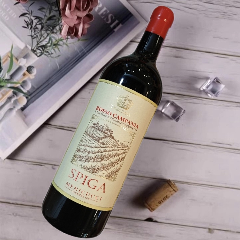 意大利原瓶原装思必加干红葡萄酒3升装大瓶单支专用高端木盒蜡封