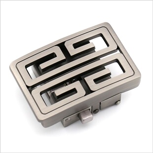 皮带头男士 带扣皮带扣头配件3.5cm卡子 自动扣头合金腰带头卡扣裤