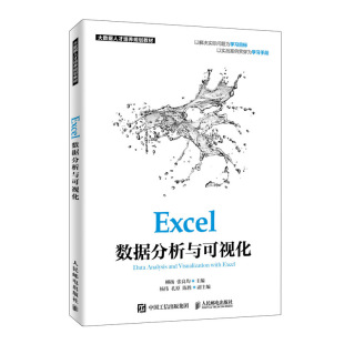 柳扬 张良均著 人民邮电出版 包邮 社 9787115519894 EXCEL数据分析与可视化 数据分析自学用书 正版 高校数据分析类课程教材