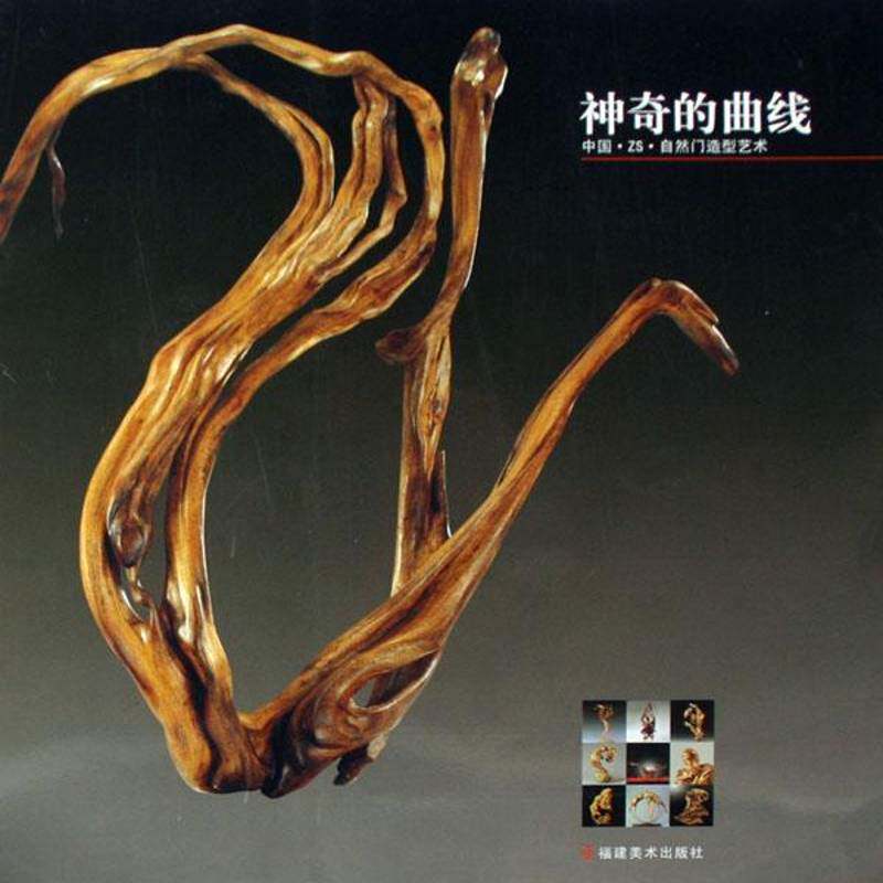 神奇的曲线:中国&middot;ZS&middot;自然门造型艺术 书 徐应源根雕中国现代图集书籍正版福建社