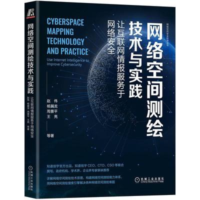 正版包邮  网络空间测绘技术与实践 让互联网情报服务于网络安全 赵伟 杨冀龙 周景平 王亮 工具使用 资产识别 漏洞扫描和验证