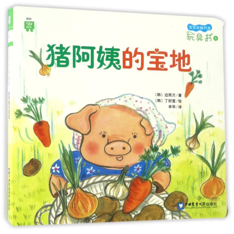 猪阿姨的:额叶数学 边雨万   儿童读物书籍中国农业大学出版社 - 实物图