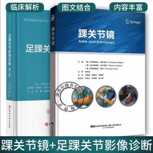 膝肩肘髋踝五大关节运动损伤常见疾病及多发病 2册 第2版 足踝关节影像诊断 治疗经验书籍 踝关节镜