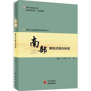 绣花式 杨浩研究出版 综合扶贫 书 社扶贫研究南部县经济书籍 县域脱贫攻坚研究丛书 南部