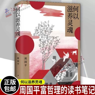 正版包邮 何以滋养灵魂 周国平著 富有哲理的读书笔记 探讨读书写作艺术的随笔五十余篇 中国现当代随笔文学散文精选集