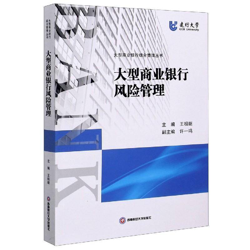 大型商业银行风险管理 书 王祖继商业银行风险管理研究中国书籍正版西南财经大学出版社