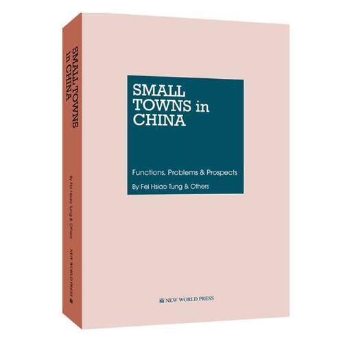 Small town in China:functions, problems & prospects 小城镇研究中国英文建筑书籍正版新世界出版社
