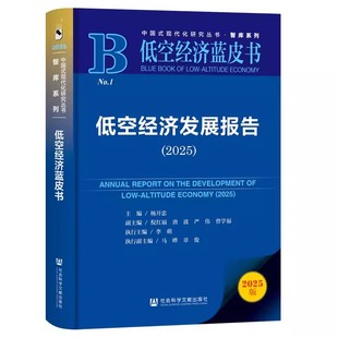 低空经济蓝皮书：低空经济发展报告（2025） 杨开忠 倪红福 唐波 严伟 曾学福 李萌 马晔 章俊 社会科学文献出版社 9787522861326