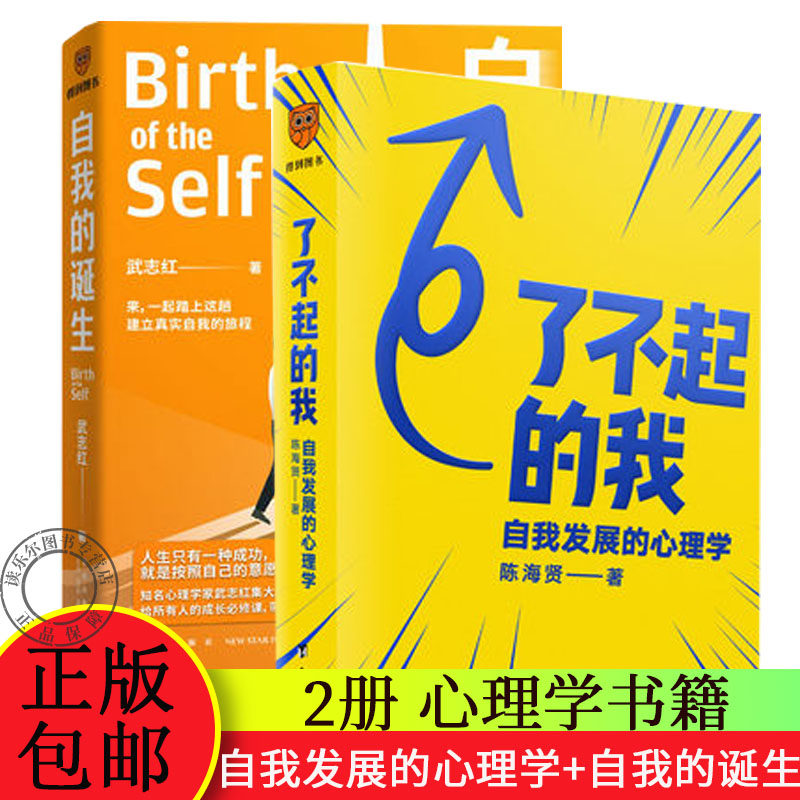 正版包邮 了不起的我 自我发展的心理学+自我的诞生 2册 发展心理学入门基础书籍 发现那些让你痛苦的问题的根源 社会心理学 书