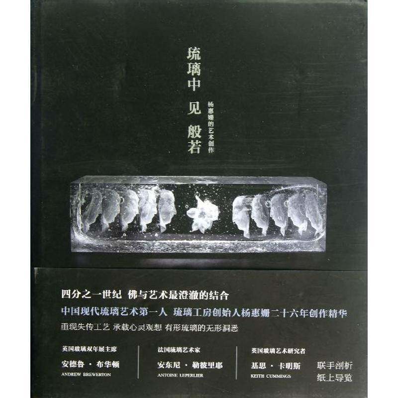 琉璃中 见般若:杨惠姗的艺术创作 安德鲁·布华顿 琉璃工艺美术 中国现代艺术 书籍正版 新经典出品 新星出版社