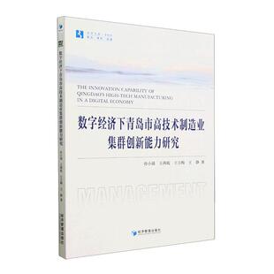 读乐尔畅销书 社书籍 正版 数字经济下青岛市高技术制造业集群创新能力研究孙小强书店经济经济管理出版