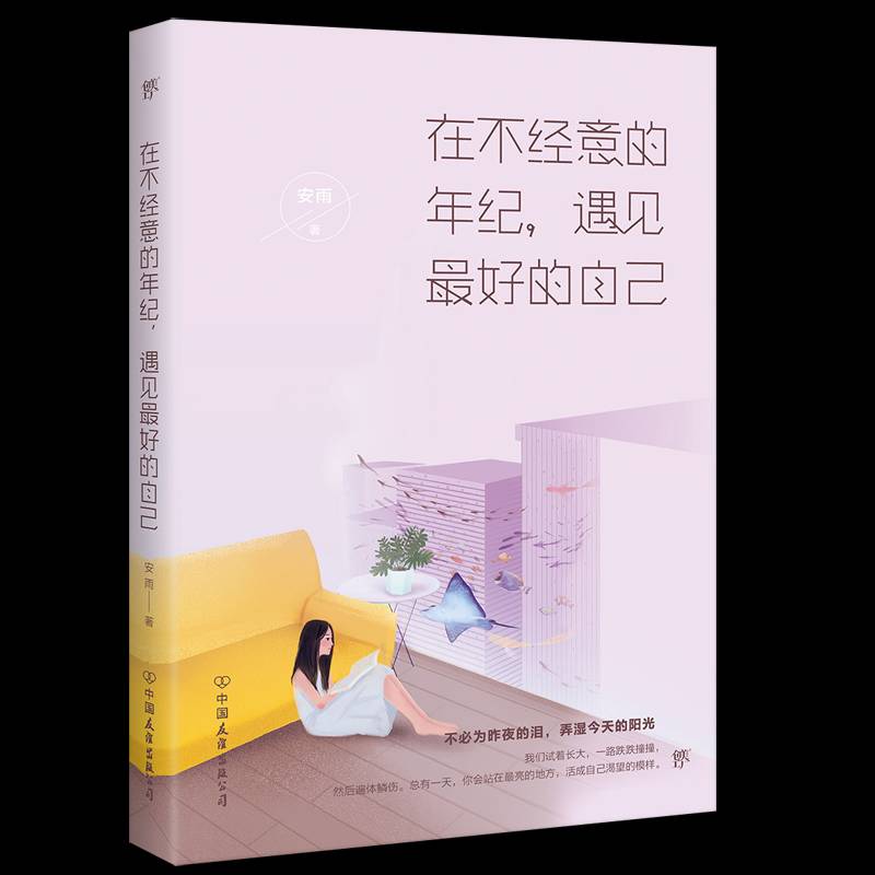 在不经意的年纪，遇见更好的自己 安雨     文学书籍正版