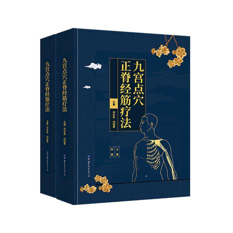 九宫点穴正脊经筋疗法 刘永良   健康与养生书籍世界图书出版公司长春