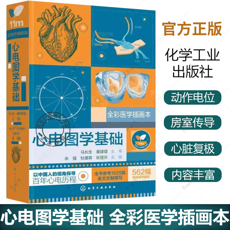 心电图学基础 心电图形成基本原理 标准心电图术语 标准心电图测量 心脏应用解剖 心脏电生理基础 心血管心电学专业临床医师参考书