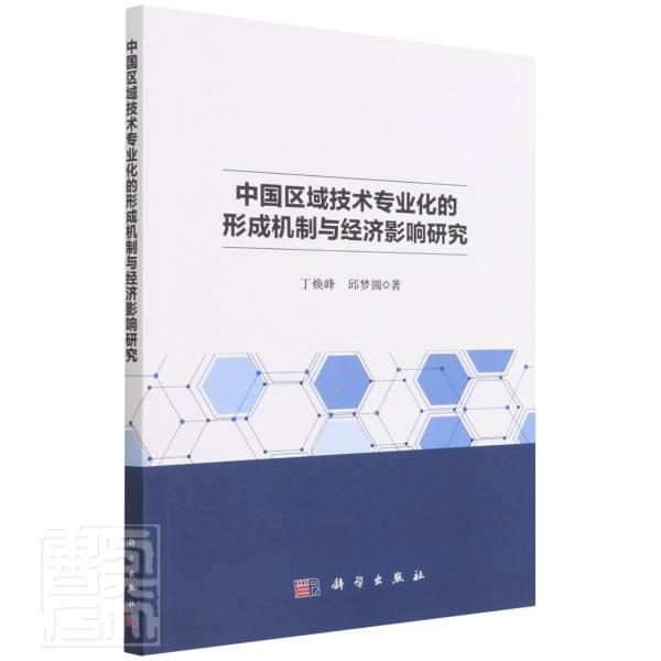 中国区域技术专业化的形成机制与经济影响研究 丁焕峰区域经济技术革新研究中国经济书籍正版科学出版社
