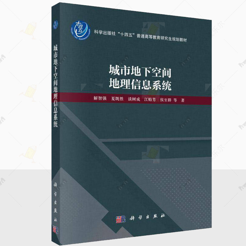 正版 城市地下空间地理信息系统 解智强 编著 建筑图书籍 科学出版社 9787030775160