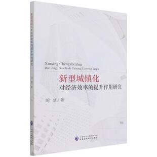 正版新型城镇化对经济效率的提升作用研究周慧书店经济中国财政经济出版社书籍 读乐尔畅销书