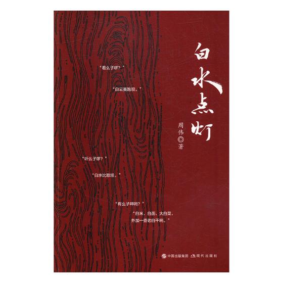 正版包邮 白水点灯 周伟 科幻小说 反映了社会底层人们的酸甜苦辣和深刻的社会问题 浓墨重彩抒写的时代风云