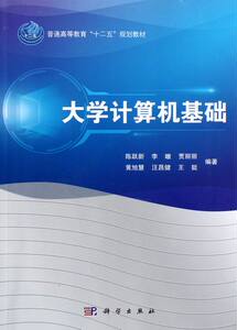 大学计算机基础 陈跃新等 科学 工学 书籍