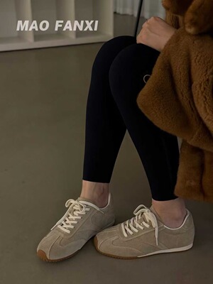 MFX 399-12欧货牛皮女鞋2026早春韩系休闲德训鞋