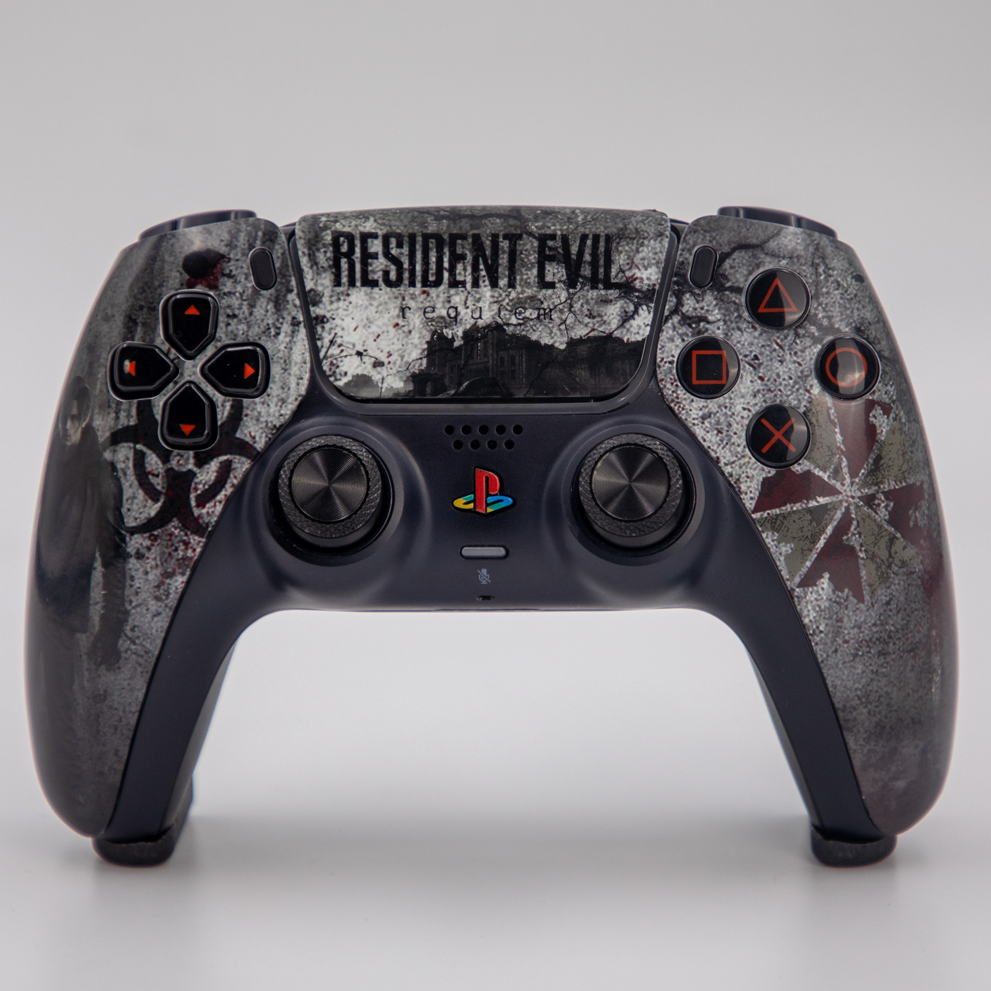 PS5手柄tmr电磁摇杆生化危机9主题ds5二手原装DIY改装手柄换壳