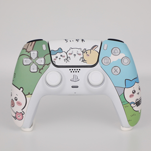 PS5手柄tmr电磁摇杆游戏原装吉伊咔哇主题PC原装手柄ds5二手改装