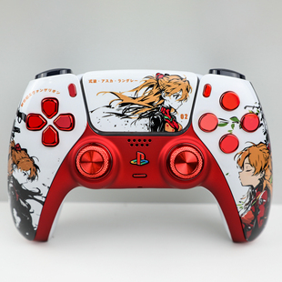 PS5手柄ds5改装tmr电磁摇杆明日香限定主题定制二手PC无线控制器