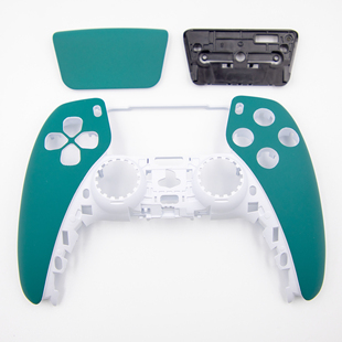 PS5手柄外壳代改定制替换壳DIY绿色主题改装ds5手柄面壳触摸板