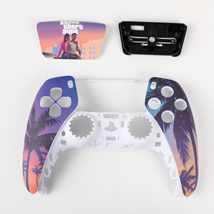 PS5手柄替换外壳代改给他爱主题换壳DIY改装面壳ds5手柄面壳