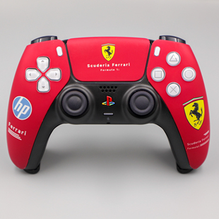 PS5手柄tmr电磁摇杆游戏原装手柄F1赛车主题PC用手柄ds5改装二手