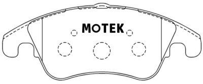 MOTEK之家魔铁ST600高性能刹车片适用奔驰C CLS E SLC SLK巴博斯