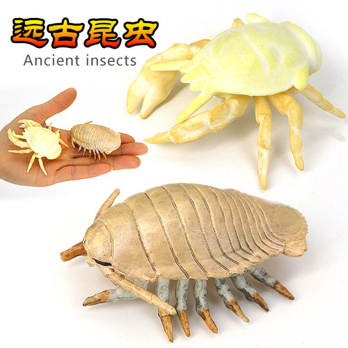 远古海洋生物塑胶三叶虫史前模型