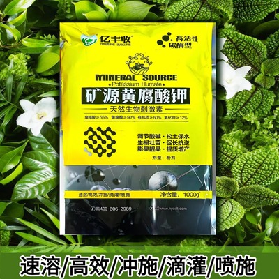 矿源黄腐酸钾改良土壤重茬救星