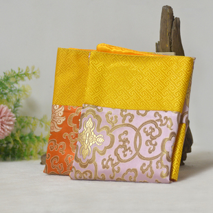 藏式供桌布双层加厚织花布抄经书垫布装饰佛经布盖经布佛台布高档