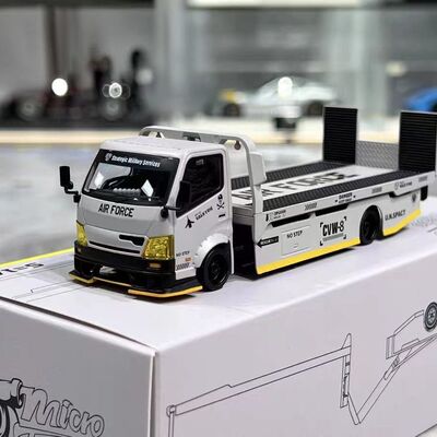 现货 MT 1:64 H300 AIR FORCE 改装平板拖车 达尔文合金车模