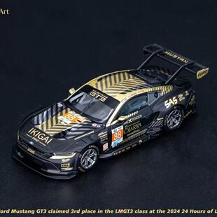 现货Elowen Art 1:64 福特 野马Mustang GT3 勒芒 合金车模
