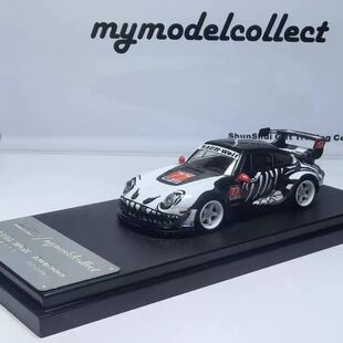 MC 1:64 保时捷 RWB 993 高尾翼 化骨龙 合金汽车模型