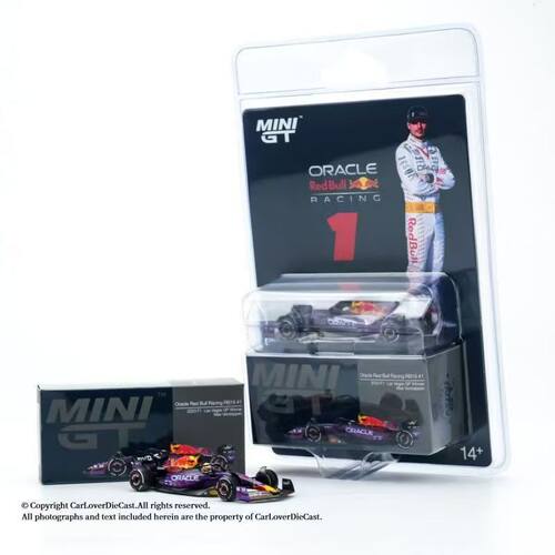 MINIGT 1:64 F1 红牛RB19 维斯塔潘 2023拉斯维加斯冠军 车模1194