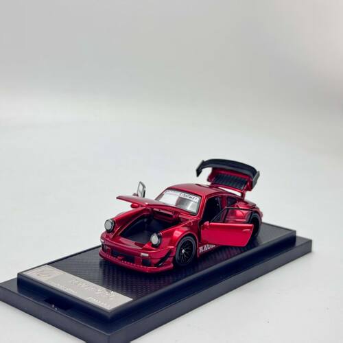 现货  FG 1:64 保时捷RWB 930 合金全开 汽车收藏模型