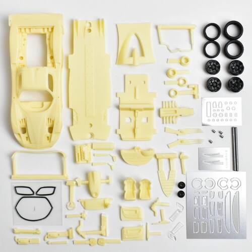 build drive 1:64 玛莎拉蒂 MC12 树脂汽车模型 拼装 手工 民用