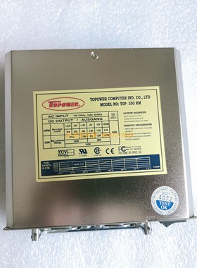 原装TOPOWER TOP-350RM 350W 1+1 热插拔冗余电源模块 实物拍摄